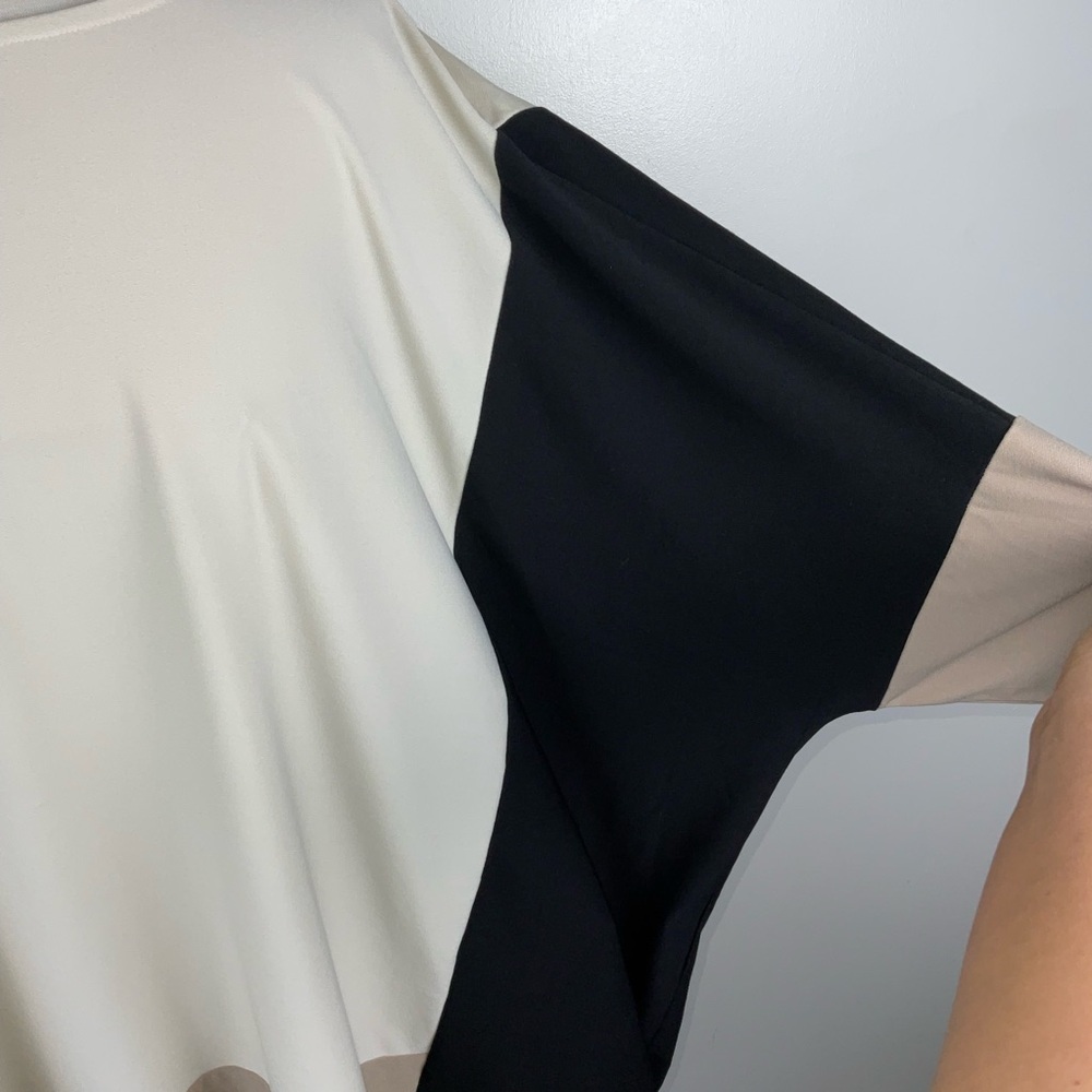 WynnLayers Color Block Boxed T w/ 3/4 Dolman Sleeve | Size ~XL - Picture 2 of 4